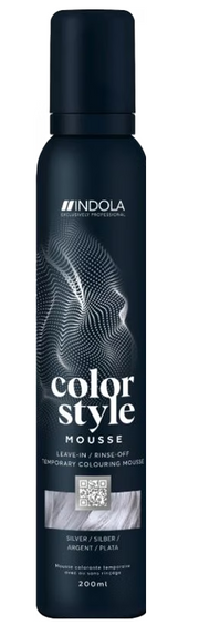 Schwarzkopf INDOLA Color Style Mousse Silber (200ml)