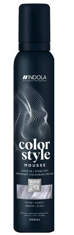 Schwarzkopf INDOLA Color Style Mousse Silber (200ml)