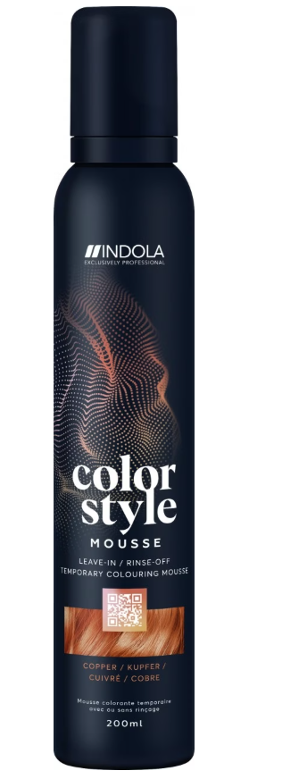 Schwarzkopf INDOLA Color Style Mousse Kupfer (200ml)
