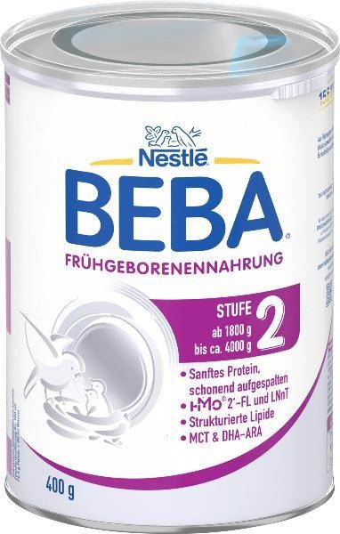 Nestlé BEBA Frühgeborenennahrung Stufe 2 (400g)