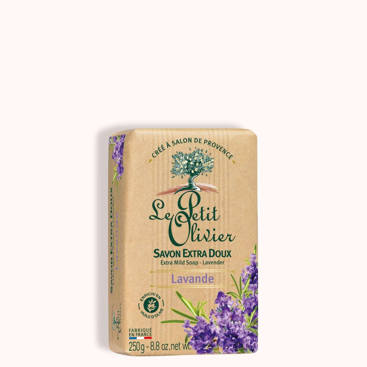 Le Petit Olivier Savon Extra Doux Lavande (250g)