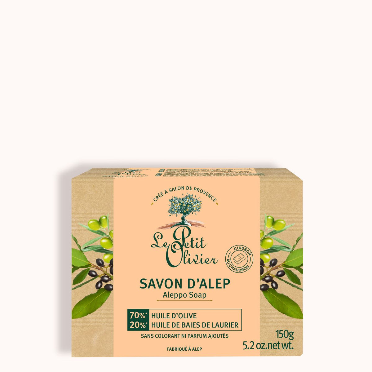 Le Petit Olivier Savon d'Alep (150g)