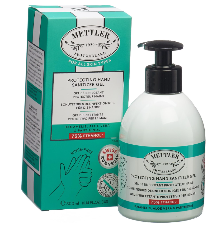 Mettler 1929 Schützendes Desinfektionsgel für die Hände (300ml)
