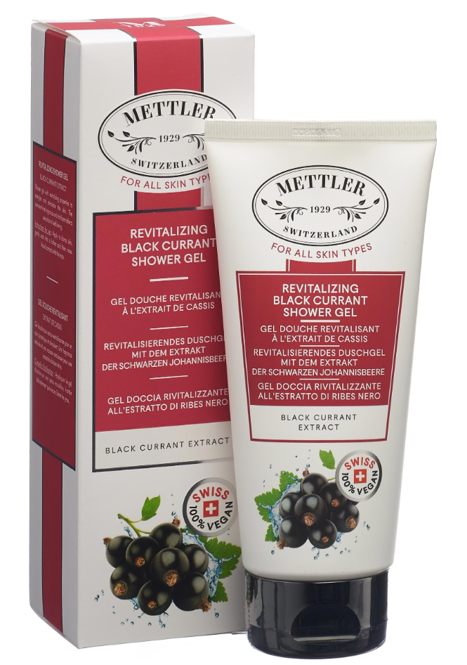 Mettler 1929 Revitalisierendes Duschgel mit Johannisbeer-Extrakt (200ml)