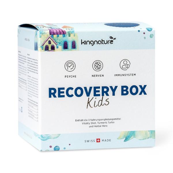 Kingnature Recovery Box Kids (240 Kapseln und 30 Sticks)