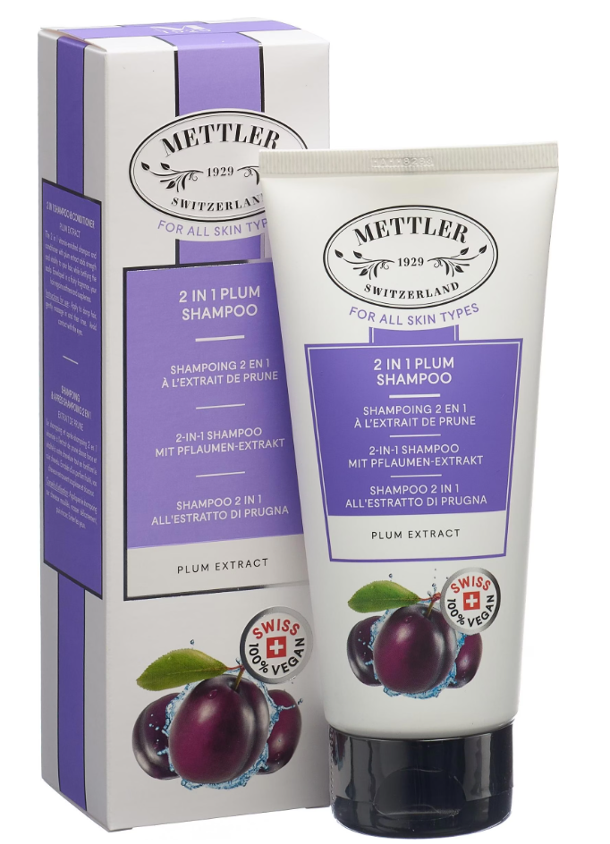 Mettler 1929 2in1 Shampoo mit Pflaumen-Extrakt (200ml)