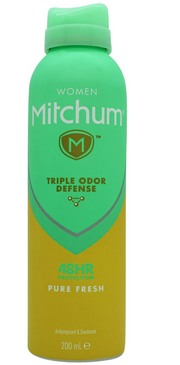 Revlon Mitchum Aerosol Pure Fresh Female (200ml)