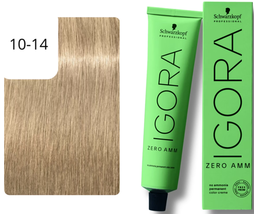 Schwarzkopf IGORA ZERO AMM 10-14 Ultrablond Cendré Beige (60ml)