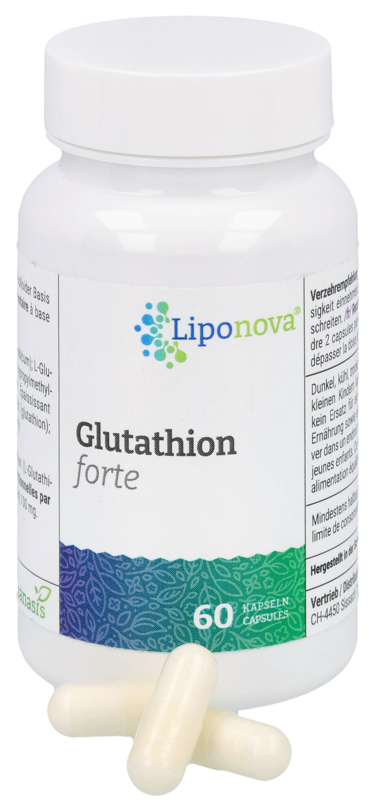 sanasis Liponova Glutathion forte Kapseln (60 Stk)