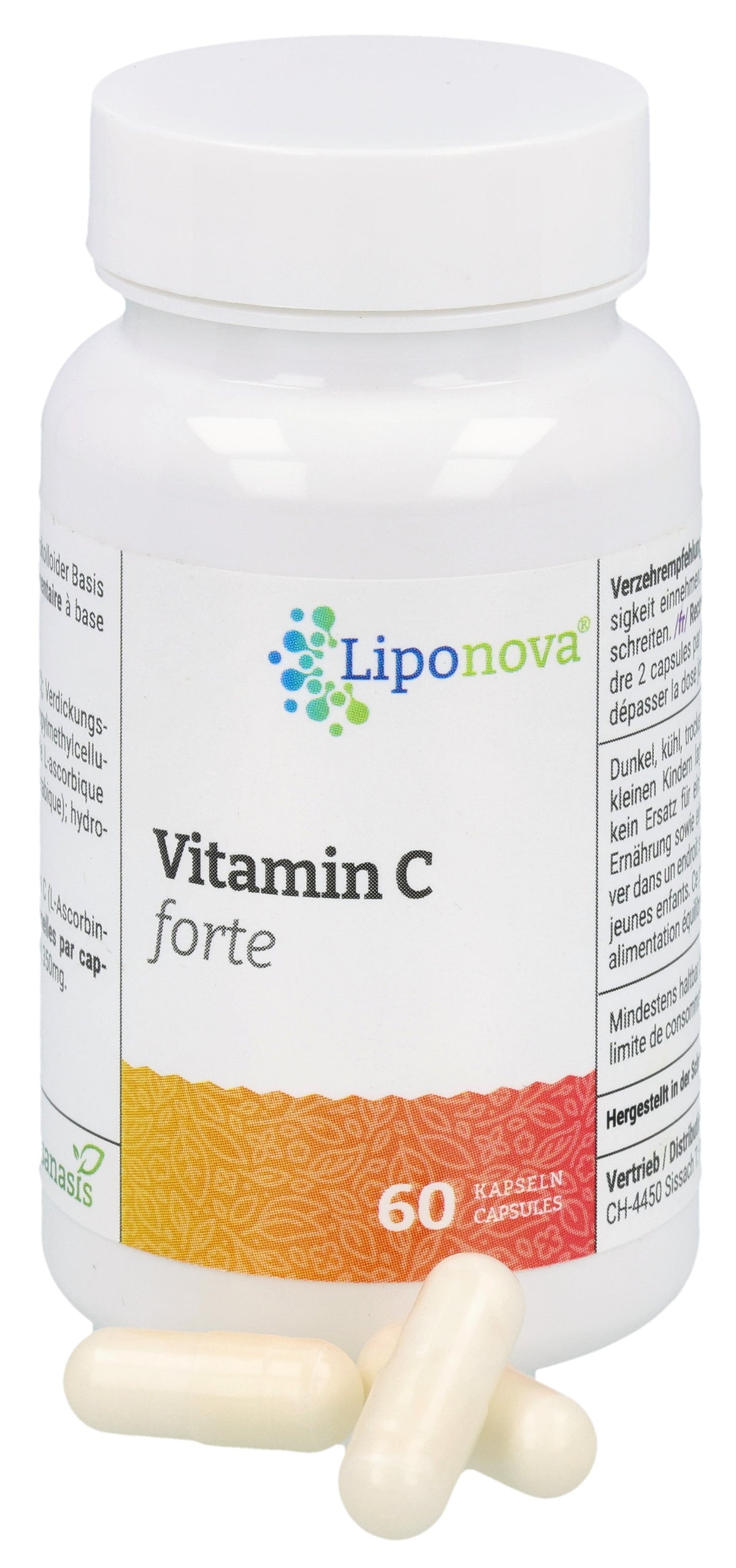 sanasis Liponova Vitamin C forte Kapseln (60 Stk)