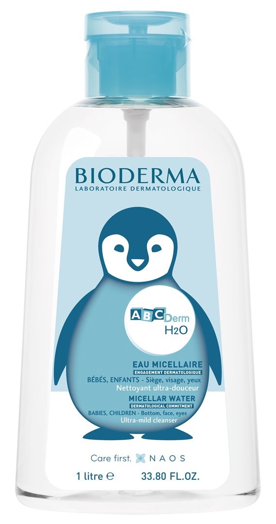 BIODERMA ABCDerm H2O Mizellenwasser (1000ml)
