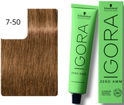 Schwarzkopf IGORA ZERO AMM 7-50 Mittelblond Gold Natur (60ml)