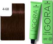 Schwarzkopf IGORA ZERO AMM 4-68 Mittelbraun Schoko Rot (60ml)