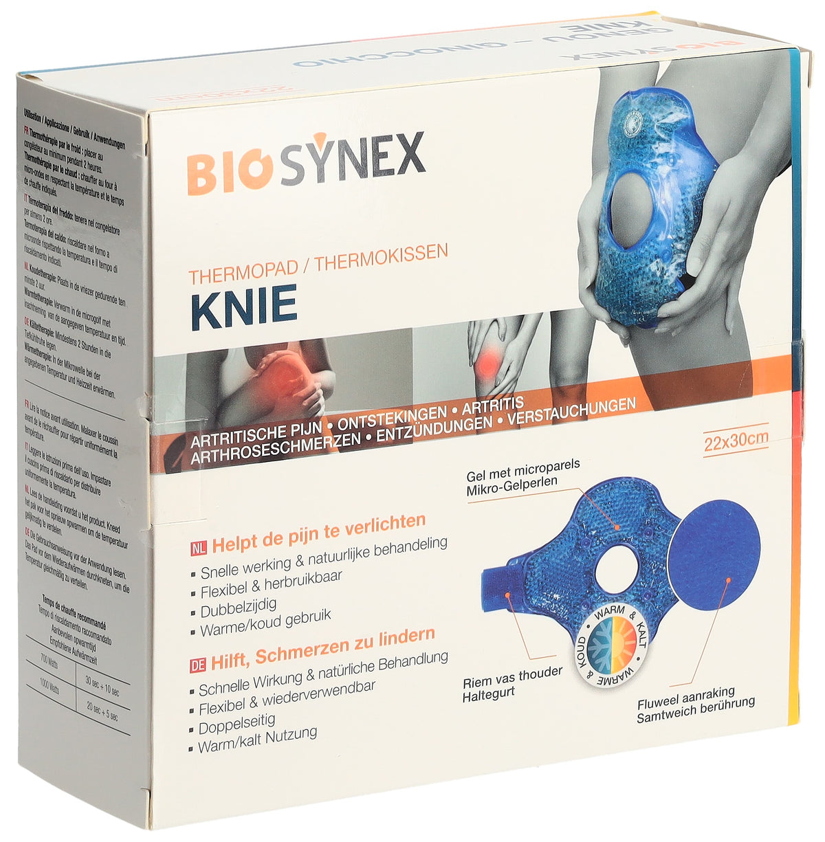 BIOSYNEX Kalt Warm Kompresse Knie (1 Stk)