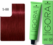Schwarzkopf IGORA ZERO AMM 5-88 Hellbraun Rot Extra (60ml)