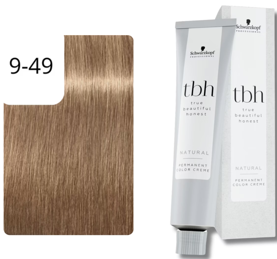 Schwarzkopf tbh 9-49C Extra Hellblond Beige Violett (60ml)