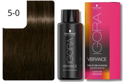 Schwarzkopf IGORA VIBRANCE 5-0 Hellbraun Natur (60ml)