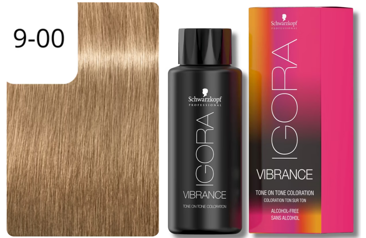 Schwarzkopf IGORA VIBRANCE 9-00 Extra Hellblond Natur Extra (60ml)