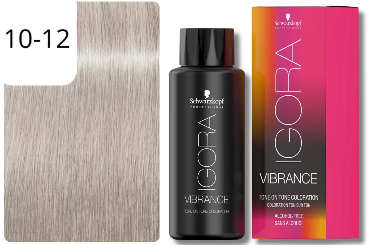 Schwarzkopf IGORA VIBRANCE 10-12 Cendré Asch Weich (60ml)