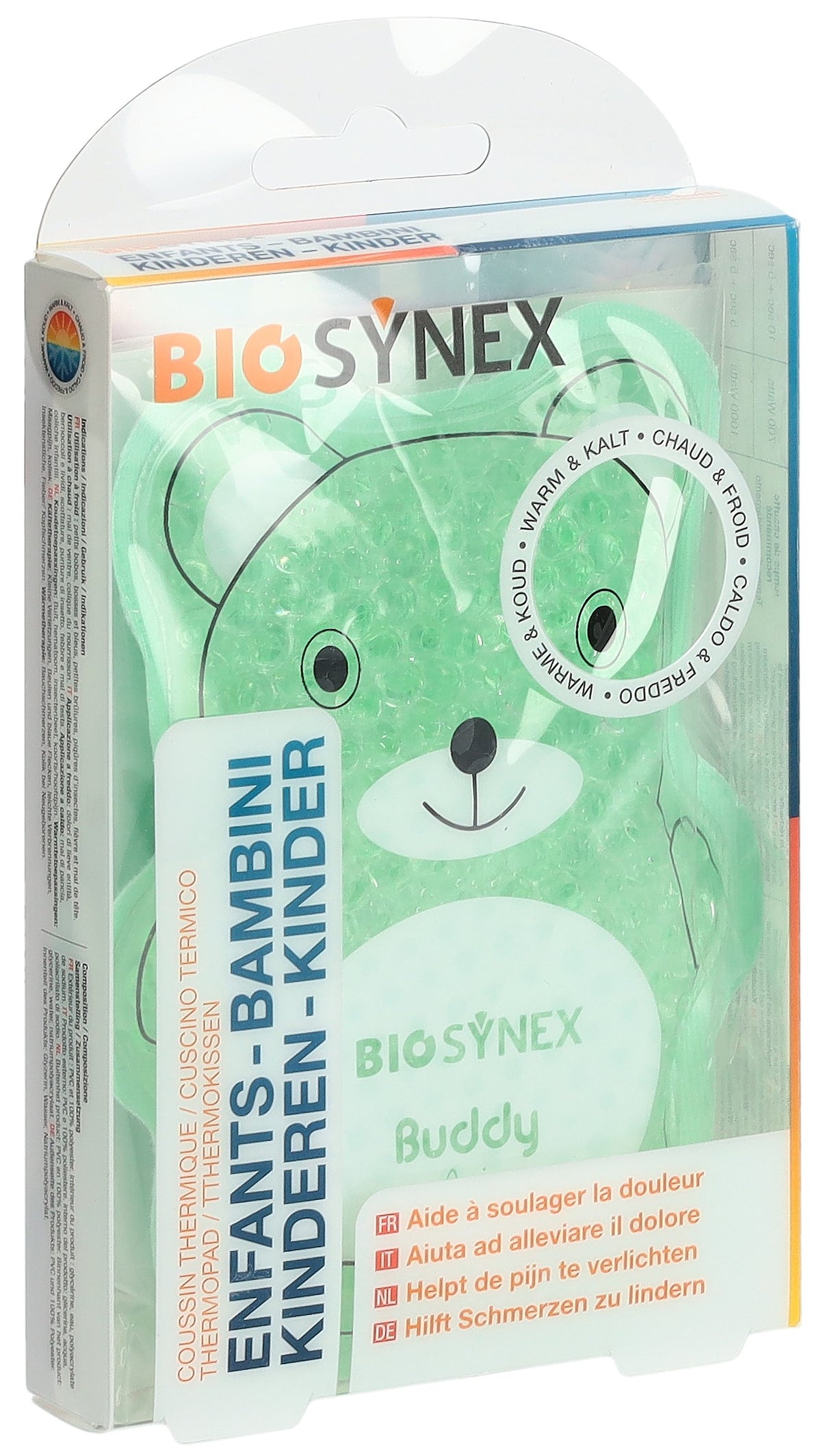BIOSYNEX Kalt Warm Kompresse Buddy für Kinder (1 Stk)
