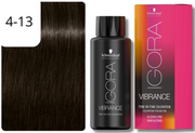 Schwarzkopf IGORA VIBRANCE 4-13 Mittelbraun Cendré Matt (60ml)
