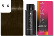 Schwarzkopf IGORA VIBRANCE 5-16 Hellbraun Cendré Schoko (60ml)