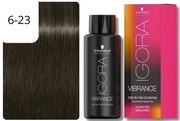 Schwarzkopf IGORA VIBRANCE 6-23 Dunkelblond Asch Matt (60ml)