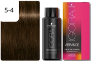 Schwarzkopf IGORA VIBRANCE 5-4 Hellbraun Beige (60ml)