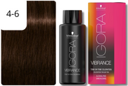Schwarzkopf IGORA VIBRANCE 4-6 Mittelbraun Schoko (60ml)