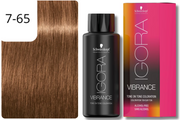 Schwarzkopf IGORA VIBRANCE 7-65 Mittelblond Schoko Gold (60ml)