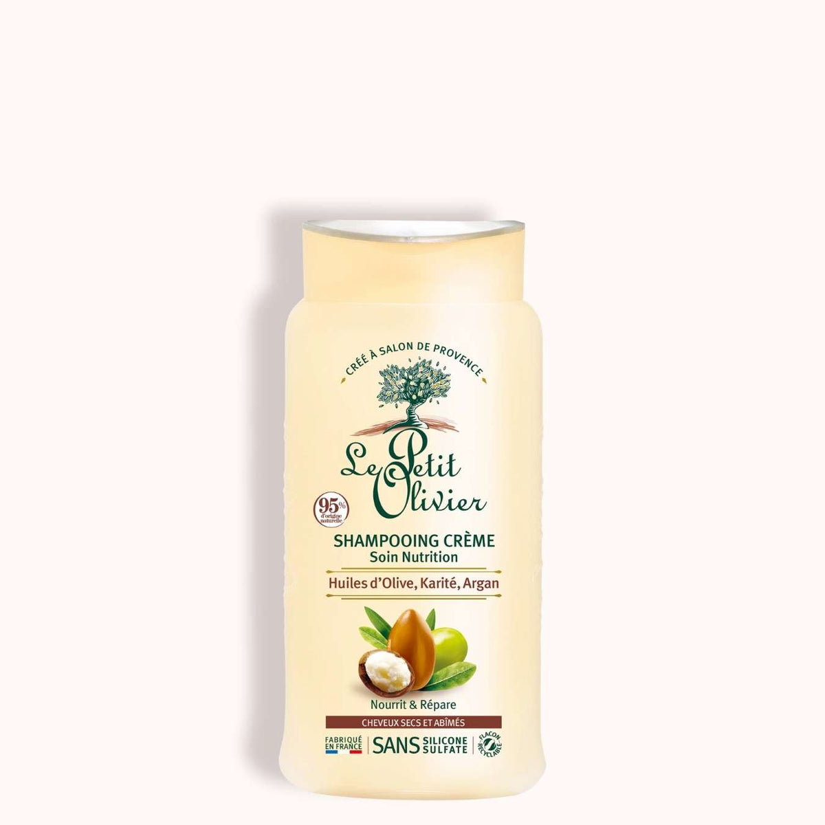 Le Petit Olivier Nourishing Cream Shampoo Olive, Shea & Argan (250ml)