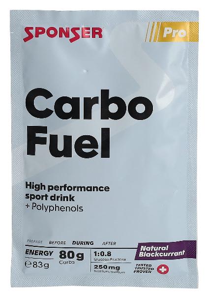 Sponser Carbo Fuel Powder Natural Blackcurrant (83g)