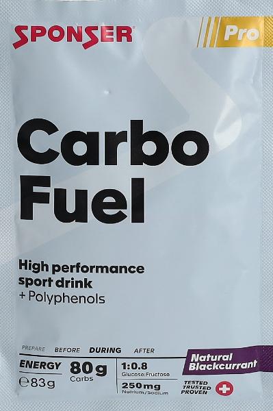 Sponser Carbo Fuel Powder Natural Blackcurrant (83g)