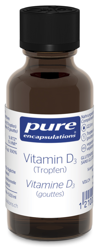 Pure Encapsulations Vitamin D3 Liquid Tropfen (22ml)