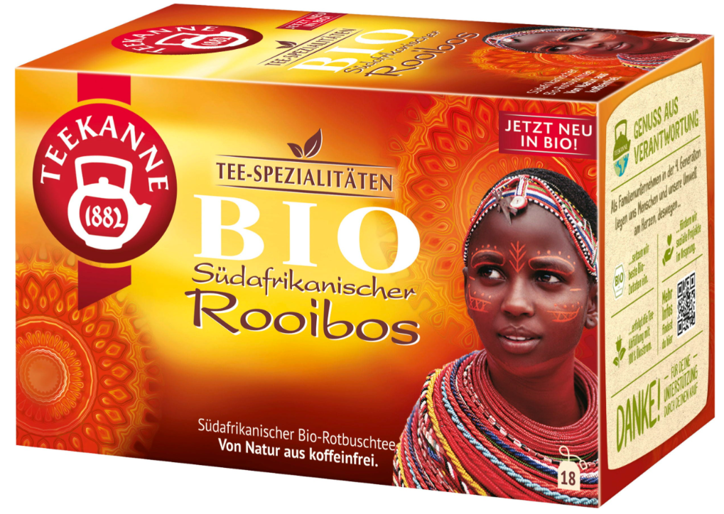 TEEKANNE Süfafrikanischer Rooibos Tee (18 Beutel)