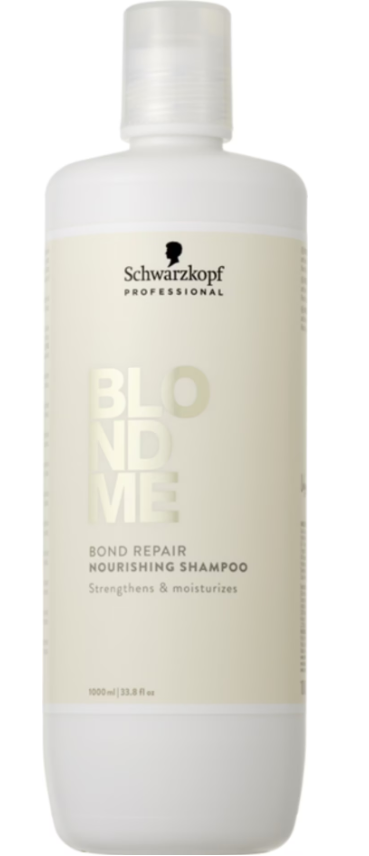 Schwarzkopf BLONDME Bond Repair Nourishing Shampoo (1 Liter)