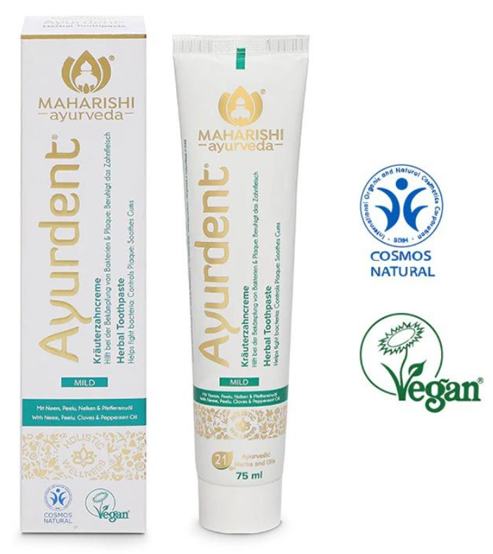 Maharishi Ayurveda  Ayurdent Zahncreme mild, BDIH (75ml)