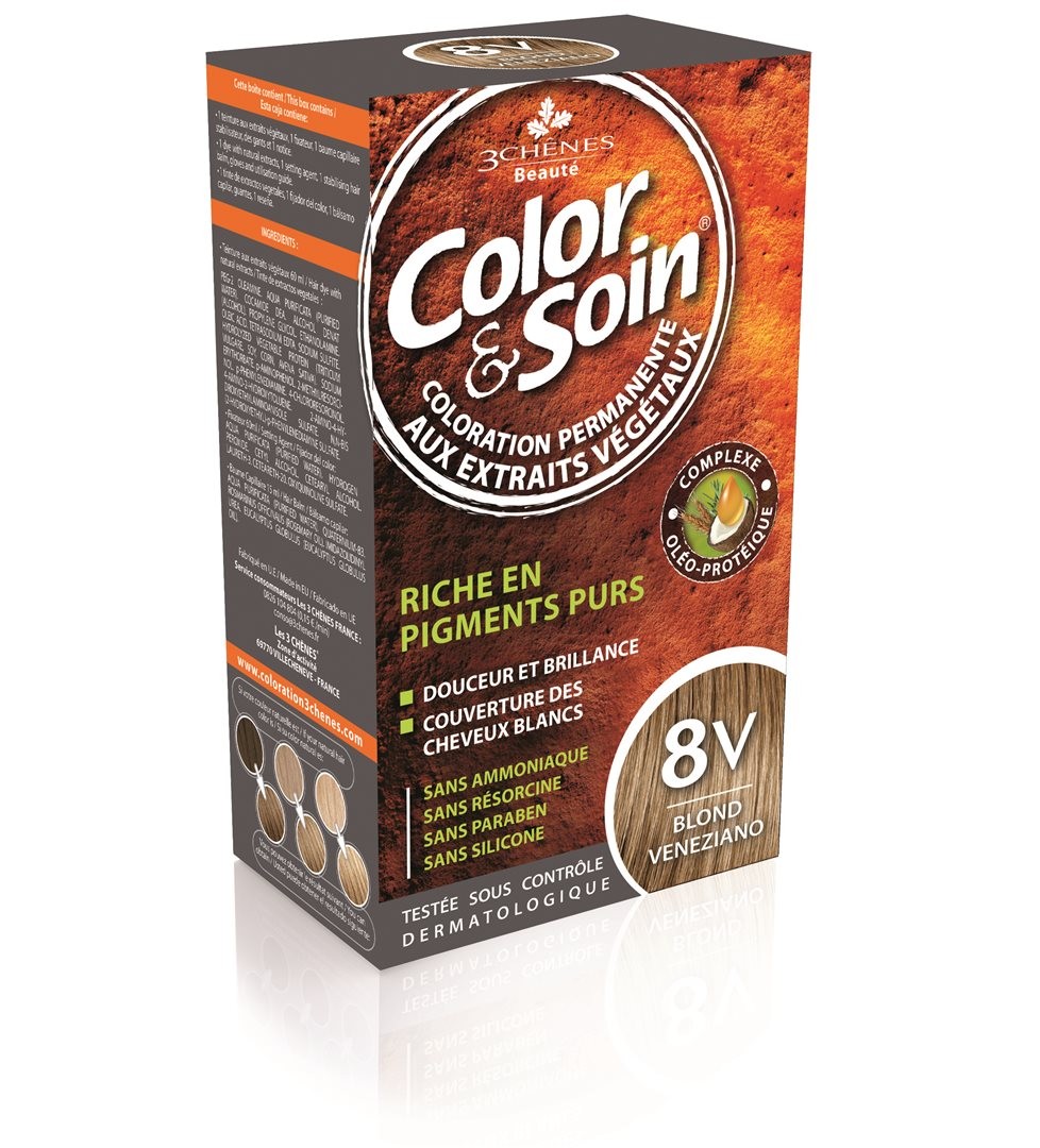 Color & Soin Coloration 8V, Veneziano Blond (135ml)