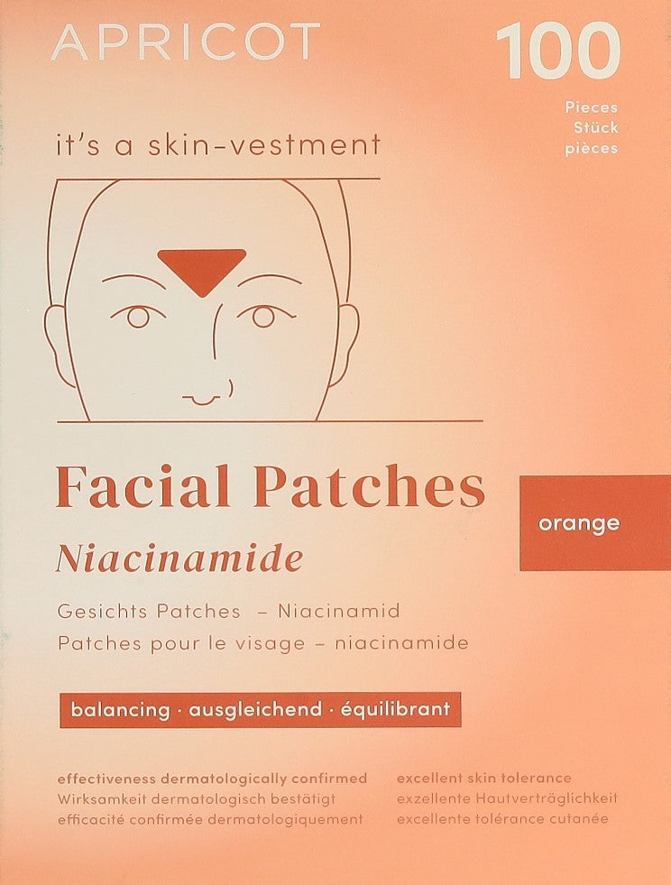APRICOT Niacinamid Gesichts‑Patches (100 Stk)