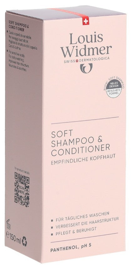 Louis Widmer Soft Shampoo & Conditioner parfümiert (150ml)