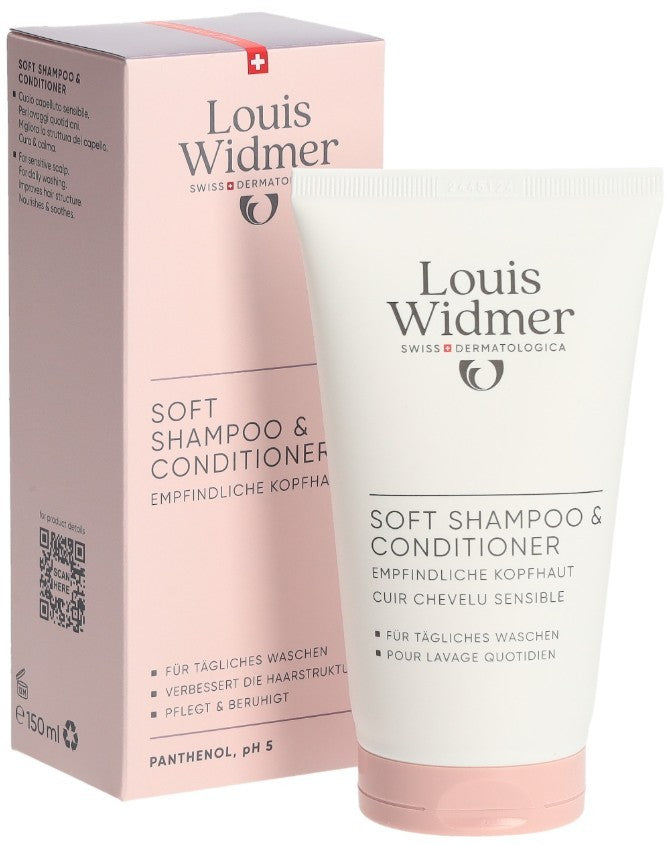 Louis Widmer Soft Shampoo & Conditioner parfümiert (150ml)