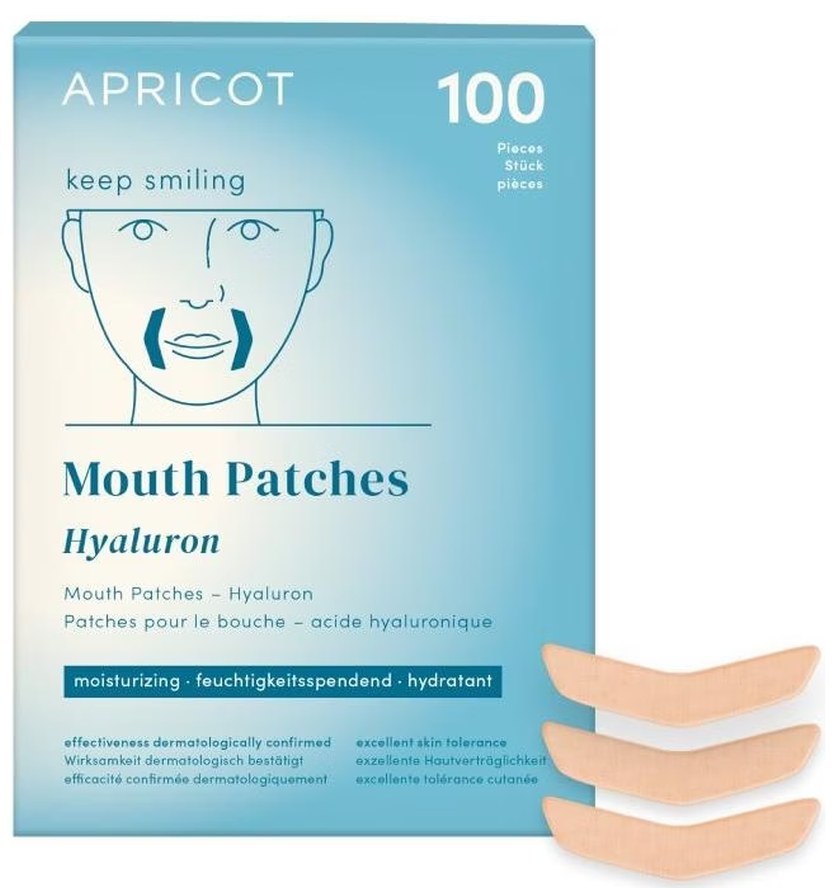 APRICOT  Hyaluron Mund‑Patches (100 Stk)