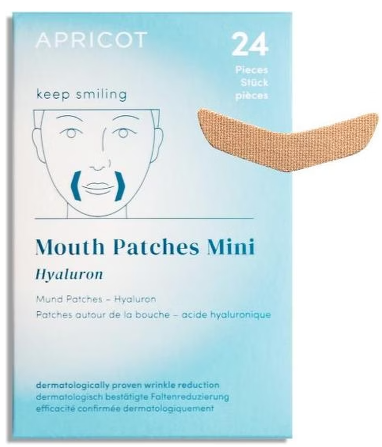APRICOT Hyaluron Mund‑Patches Mini (24 Stk)