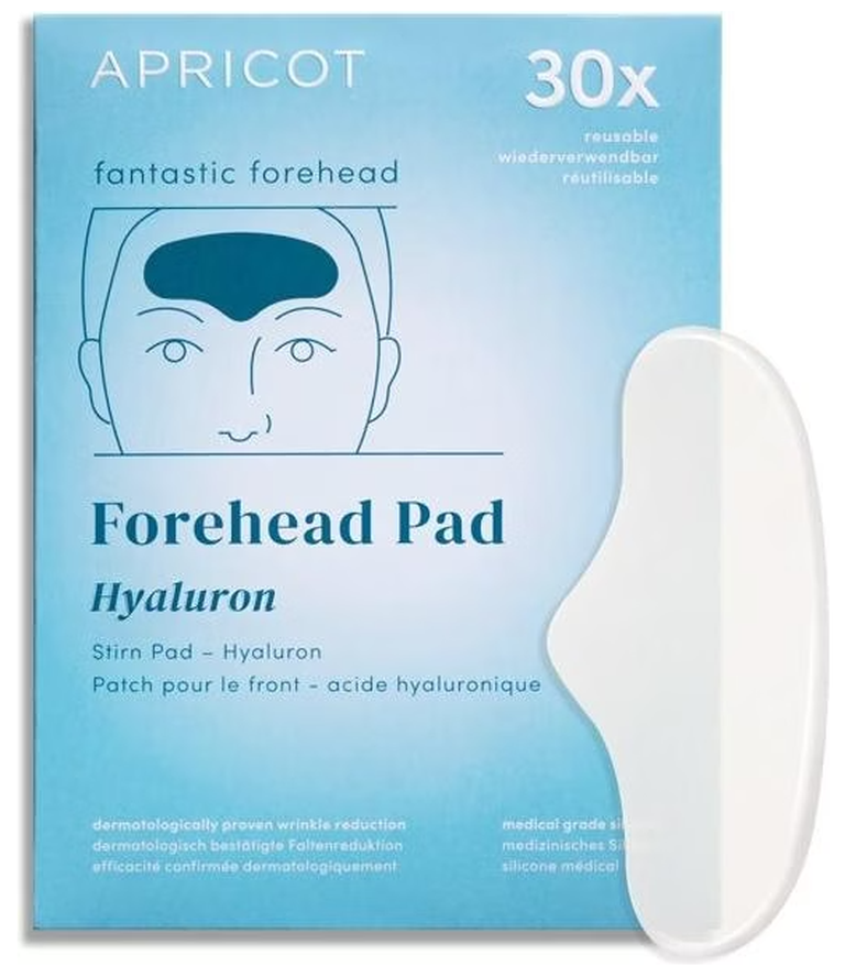 APRICOT wiederverwendbares Hyaluron Stirn-Pad (1 Stk)
