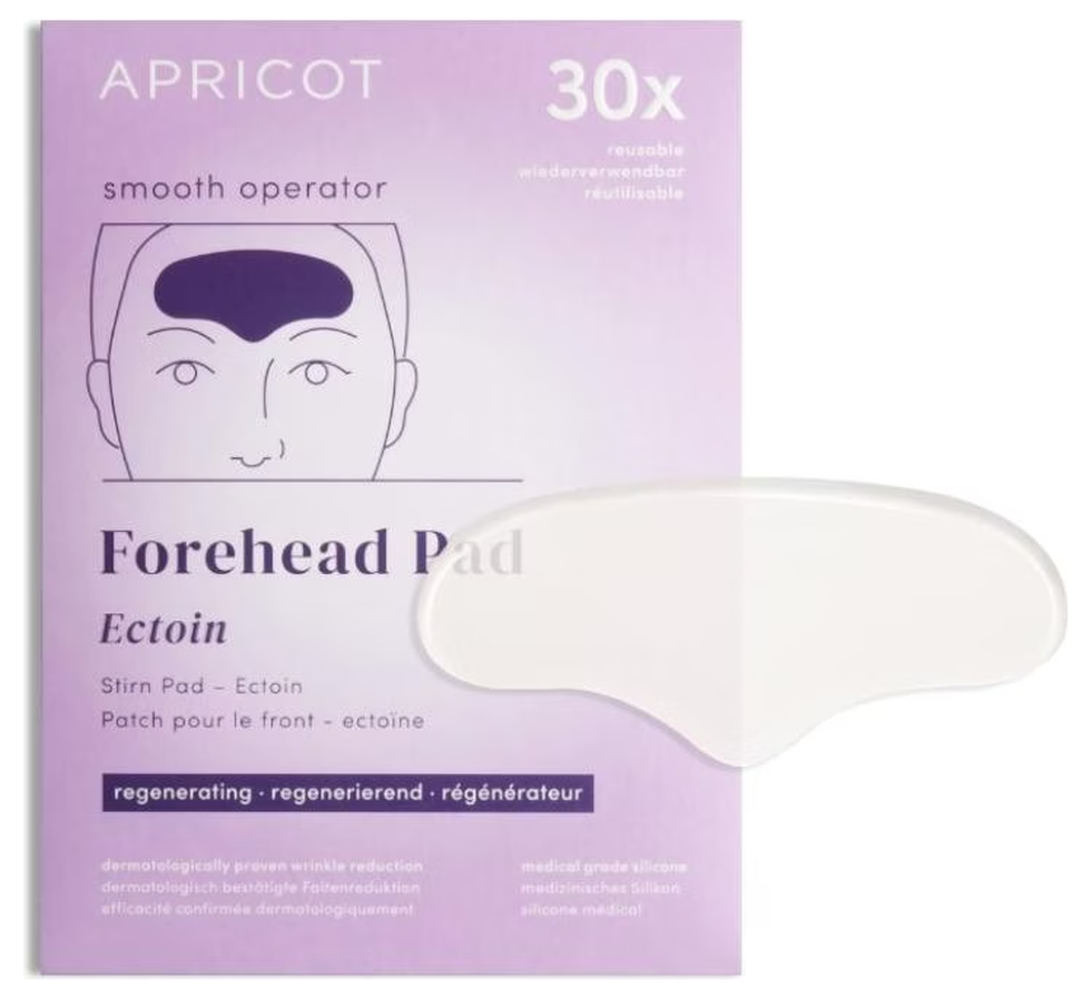 APRICOT wiederverwendbares Ectoin Stirn‑Pad (1 Stk)