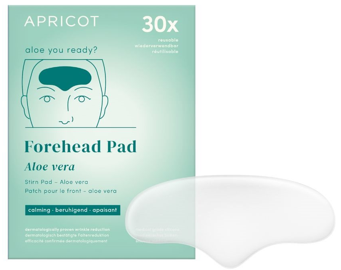 APRICOT Aloe Vera wiederverwendbares Stirn-Pad (1 Stk)