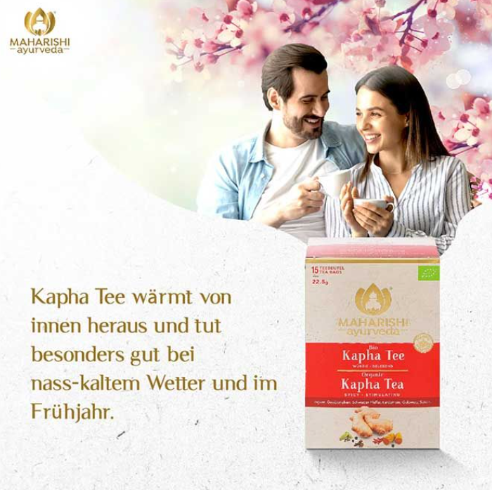 Maharishi Ayurveda Kapha Tee Bio (15 Beutel)