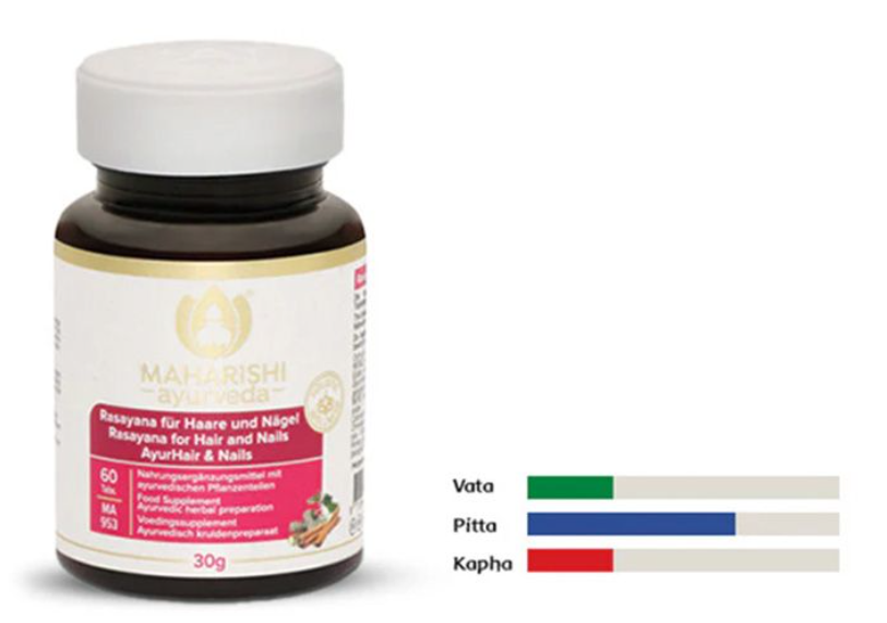 Maharishi Ayurveda Rasayana für Haare und Nägel Tabletten (60 Stk)