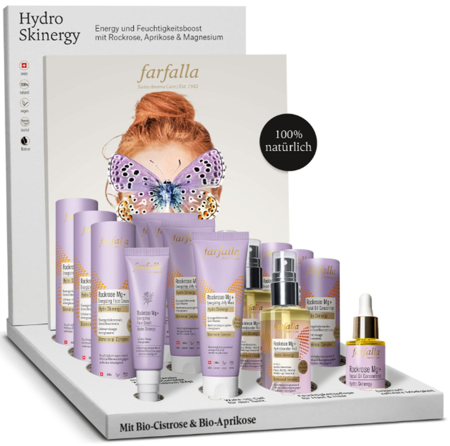 Farfalla Hydro Skinergy Rock Rose Mg+ Set (32-teilig)