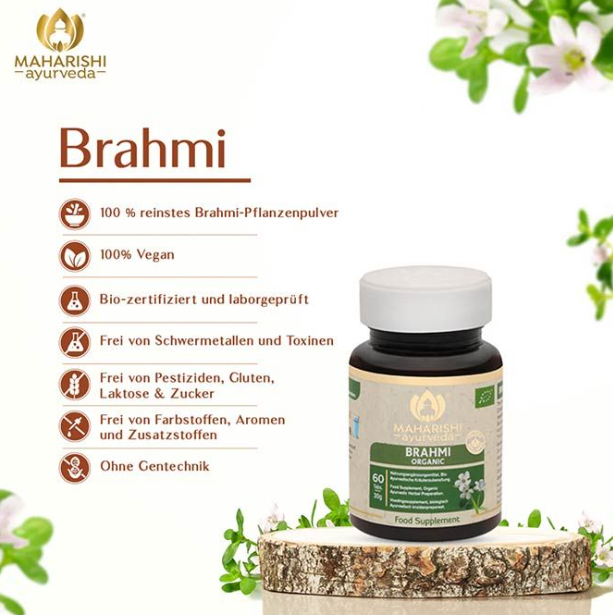 Maharishi Ayurveda Brahmi Tabletten Bio (60 Stk)